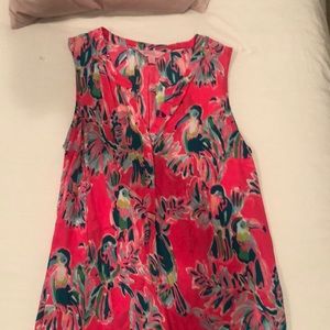 Lily Pulitzer top Medium birds